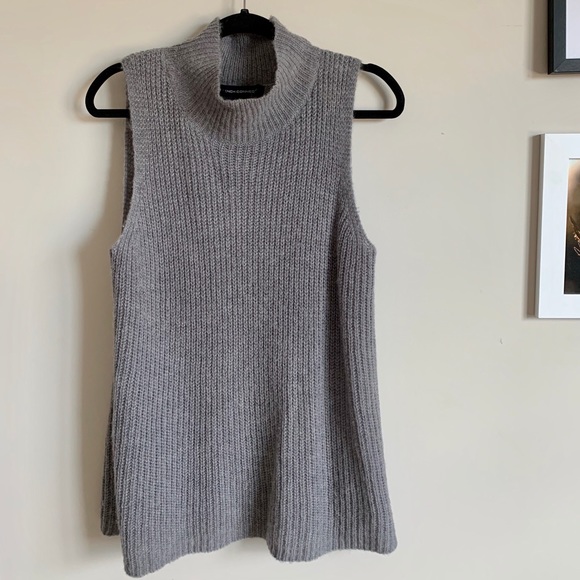 French Connection Sleeveless Tulip Sweater - Picture 2 of 4